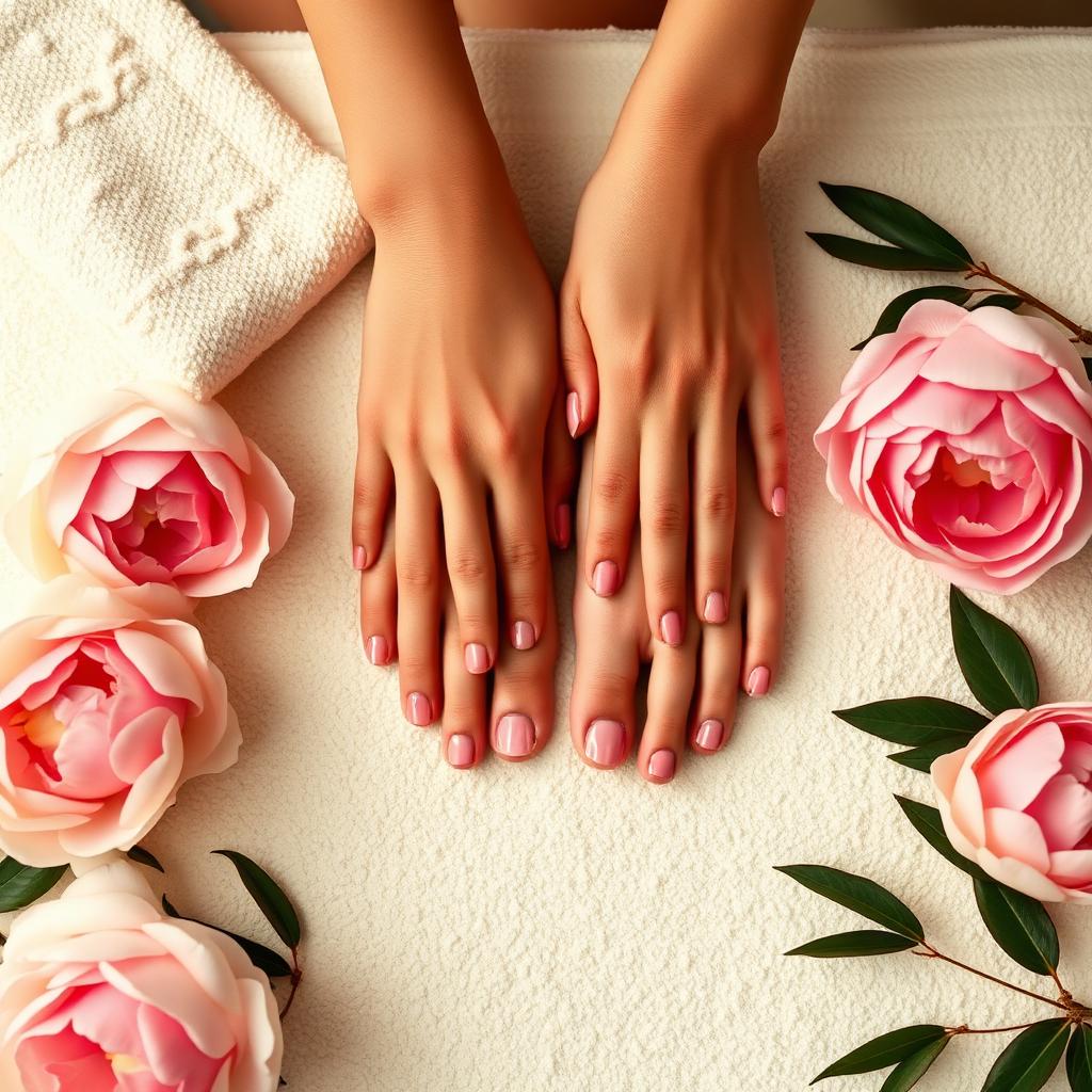 Pedicure Ruso Técnica de Hilo + Gelish en Pies